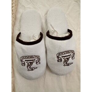 The Connaught Hotel England House Slippers. NEW. Placere Placet.